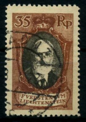 Liechtenstein 1921 Nr 56B gestempelt X700102