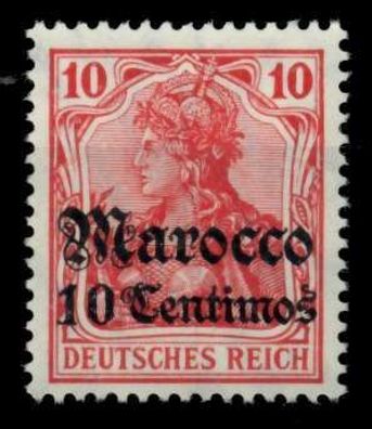 Deutsche Auslandspostämter Marokko Nr 36 postfrisch X70599E