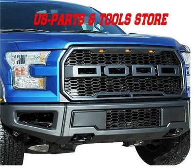 Für Ford F150 2015 - 2017 Kühlergrill Raptor Style Frontgrill Grill LED 16 17 15 R