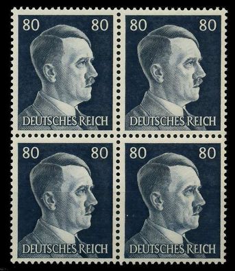 3. REICH 1941 Nr 798 postfrisch Viererblock X780226