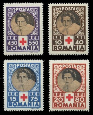 Rumänien 1945 Nr 827-830 postfrisch S01999E