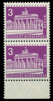 BERLIN DS BAUTEN 2 Nr 231 postfrisch SENKR PAAR URA X80977A