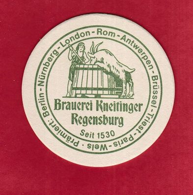 Brauerei Kneitinger Regensburg - ein ungebrauchter Bierdeckel