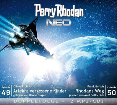 Perry Rhodan NEO MP3 Doppel-CD Folgen 49 + 50: Artekhs vergessene Kinder R ...