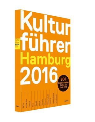 Kulturf?hrer Hamburg 2016,