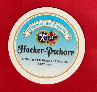 Brauerei - Hacker-Pschorr München - ein ungebrauchter Bierdeckel
