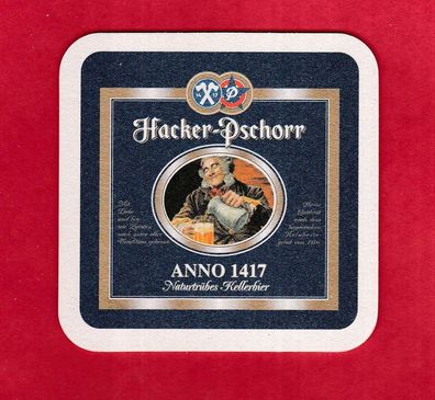 Brauerei - Hacker Pschorr - ein ungebrauchter Bierdeckel