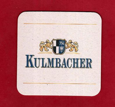 Brauerei - Kulmbacher - ein ungebrauchter Bierdeckel