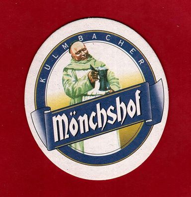Brauerei - Kulmbacher Mönchshof - ein ungebrauchter Bierdeckel