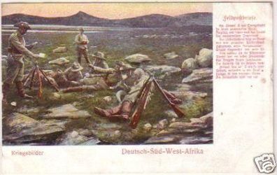 21256 Ak deutsche Kolonie DSWA "Feldpostbriefe" um 1905