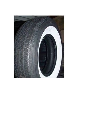 2 x 225/75R14 101P TL Coker Classic Weißwandreifen, weiß ca. 65mm weiß