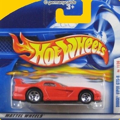 Spielzeugauto Hot Wheels 2001* Dodge Viper GTS-R