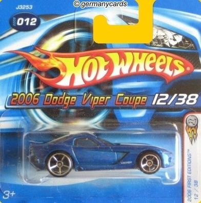 Spielzeugauto Hot Wheels 2006* Dodge Viper Coupe 2006
