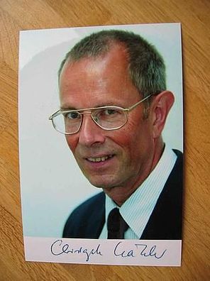 Thüringer Landesbischof Christoph Kähler - Autogramm!!!