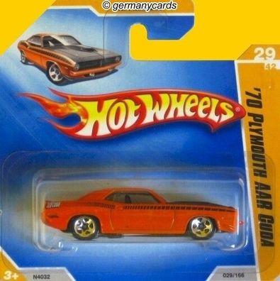 Spielzeugauto Hot Wheels 2009* Plymouth AAR Cuda 1970