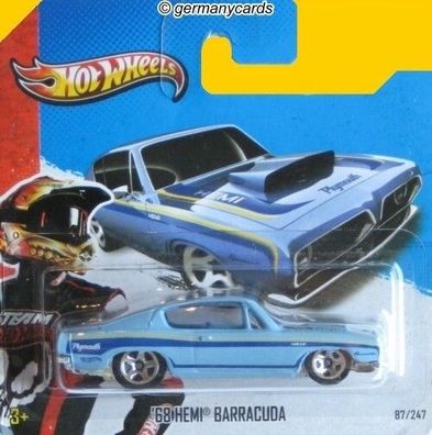 Spielzeugauto Hot Wheels 2012* Plymouth Barracuda Hemi 1968