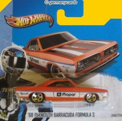 Spielzeugauto Hot Wheels 2013* Plymouth Barracuda Formula S 1968