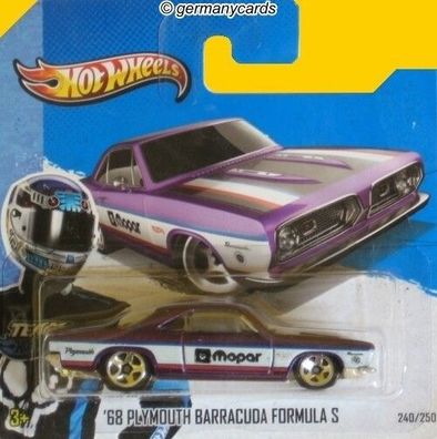 Spielzeugauto Hot Wheels 2013* Plymouth Barracuda Formula S 1968