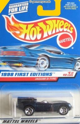 Spielzeugauto Hot Wheels 1998* Jaguar D-Type