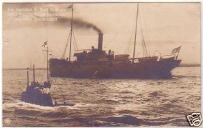 10984 Feldpost Ak Deutsches U-Boot 1915