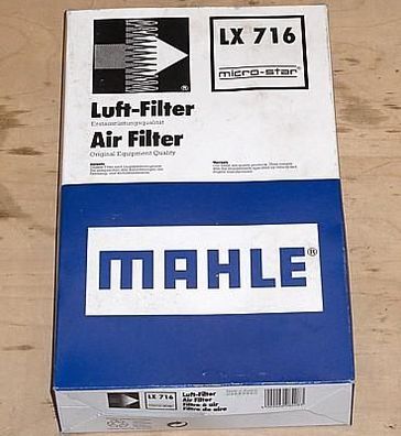Mahle Luftfilter LX 716 Renault 8933001795 Neu !