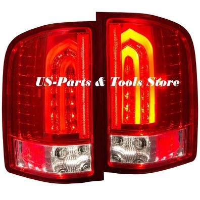 Chevrolet Silverado 07 - 13 LED Rückleuchten rot V2 2007 2013 2012 12 2010 10