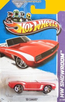 Spielzeugauto Hot Wheels 2013* Chevrolet Camaro 1969