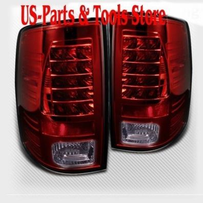 Dodge Ram LED Rückleuchten 2009 - 2018 2011 2012 PAAR ROT Klarglas 09 12 10 18