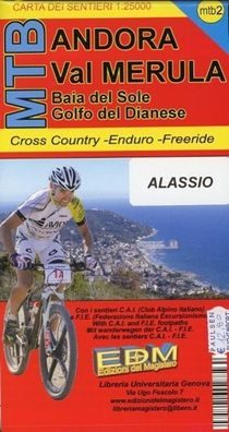 MTB Alassio, Andora, Val Merula 1 : 25.000: Cross Country-Freeride-Downhill ...