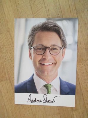 Generalsekretär CSU Andreas Scheuer - Autogramm!!!