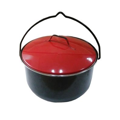 Topf Schwenkgrill Kessel Kochtopf mit Deckel Grill Eintopf Glühwein Gulaschtopf