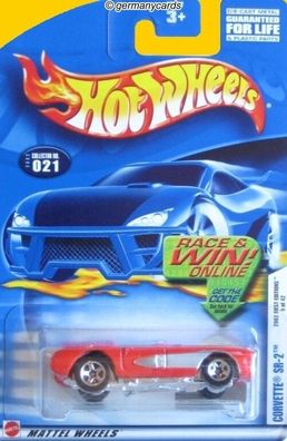 Spielzeugauto Hot Wheels 2002* Chevrolet Corvette SR-2