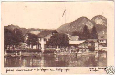 18390 Ak St.Gilgen am Wolfgangsee Restaurant 1954