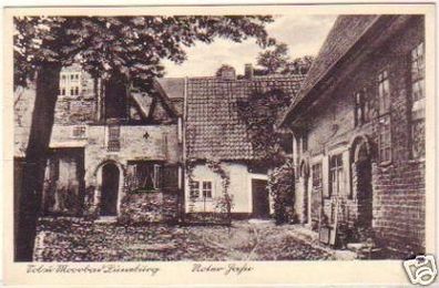 13697 Ak Sol- u. Moorbad Lüneburg roter Hase um 1930