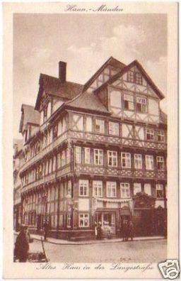 18312 Ak Hann.-Münden altes Haus in der Langestraße