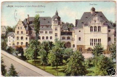 21564 Ak Jena Volkshaus der Carl Zeiss Stiftung um 1910