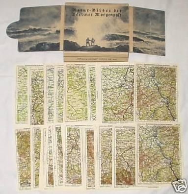 Mappe "Der Berliner Morgenpost" 54 Naturbilder 1932