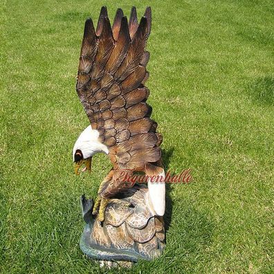 Adler Western Deko Dekoration Indianer Weißkopfadler Gartenfigur USA