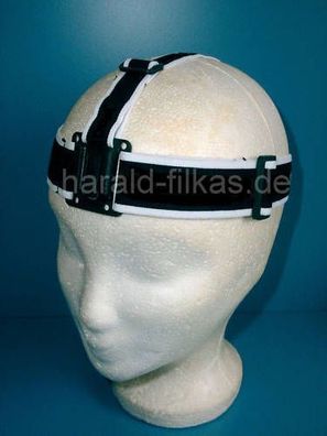 Stirnband, Kopfband für Kopfleuchte, Stirnlampe, Helmlampe, Kopflampe