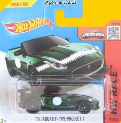 Spielzeugauto Hot Wheels 2015* Jaguar F-Type Project 7 2015