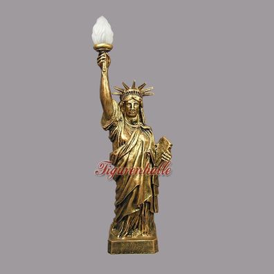 Freiheitsstatue Liberty Usa New York Figur Lampe Leuchter Fan Artikel Statue Skulptur