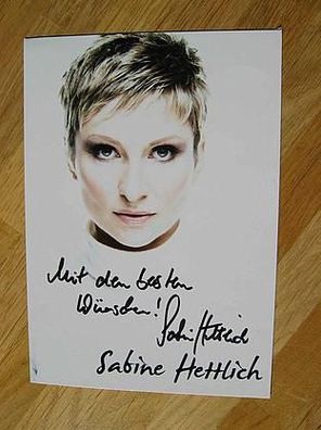 Sabine Hettlich - Autogramm!