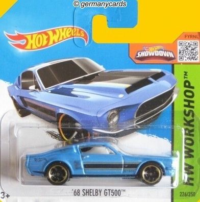 Spielzeugauto Hot Wheels 2015* Shelby Ford Mustang GT500 1968