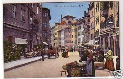 21610 Ak Obstmarkt in Bozen Südtirol 1910