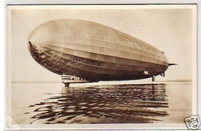 21728 Ak Luftschiff Zeppelin LZ 127 überm Bodensee 1930