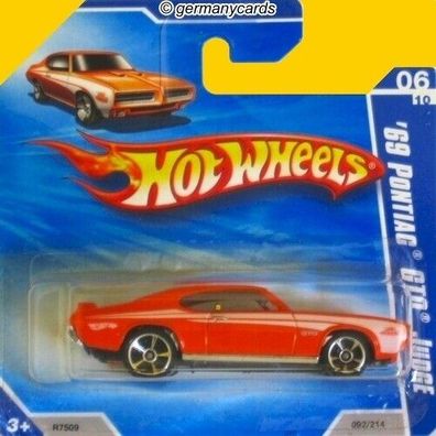Spielzeugauto Hot Wheels 2010* Pontiac GTO Judge 1969