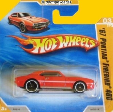 Spielzeugauto Hot Wheels 2010* Pontiac Firebird 400 1967