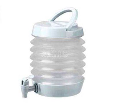 Faltbarer Wasserspender Wasserbehälter Kanister 3,5Liter weiß