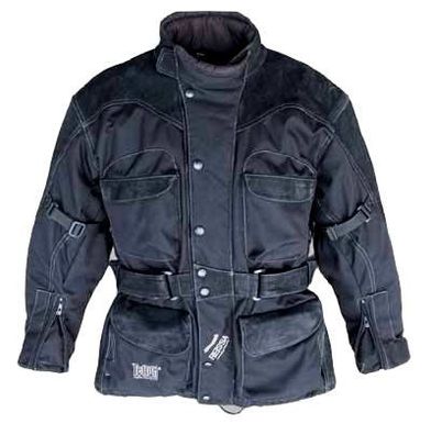 Motorradjacke Cruiser im Leder/ Textil Mix