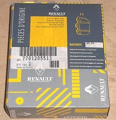 Renault Bremsbeläge 7701205513 - 1 Satz original